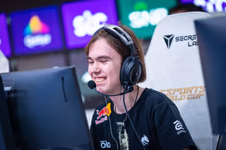 Donk smiling at EWC 2025