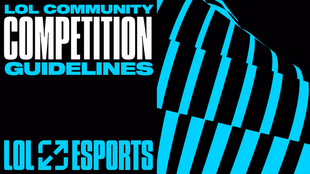 Riot Games is changing its policy on community competitions.